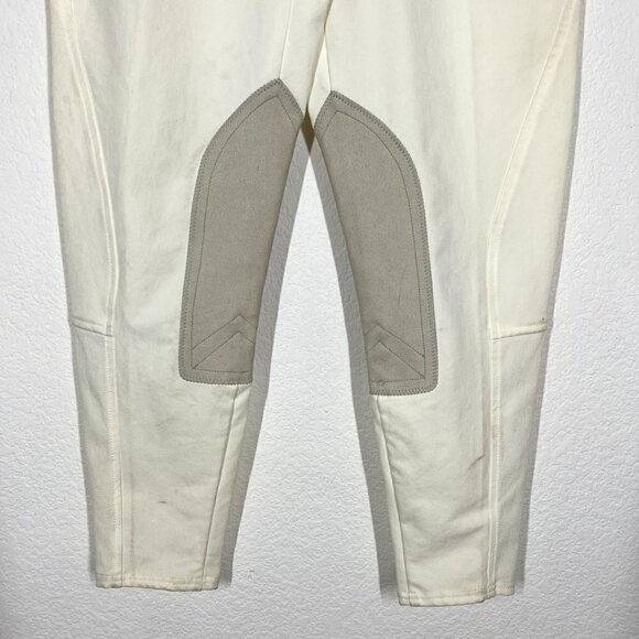 Vintage Ariat Breeches Riding Pants Cream Equestrian 32 - Picture 6 of 12